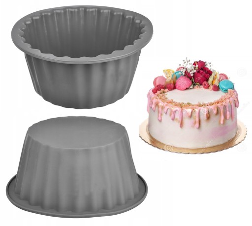 Silikónová forma na pečenie babka tort, 19 cm