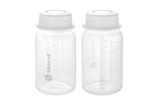 Fľaša na mlieko Nálepky na mlieko 2 kusy 140 ml BPA free