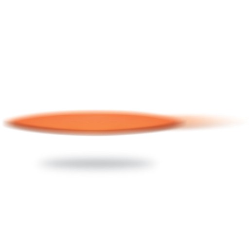 Skladacie polyesterové frisbee | Disk | S puzdrom | Oranžová