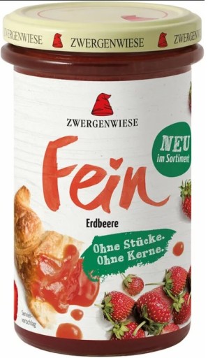 BEZLEPKOVÁ MOUSE JAHODOVÁ BIO 280 g - ZWERGENWIESE