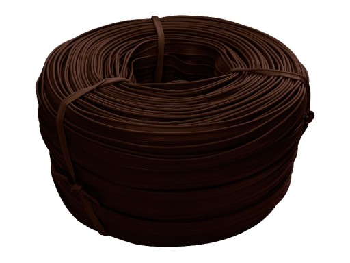 Kedra Biza Leather Tape PVC Pipe 10m - Brown