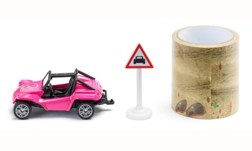Súprava Siku Buggy s cestom, 3 kusy.