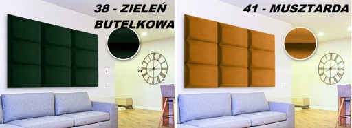 60 X 30 ČALÚNENÉ NÁstenné PANELY RIVIÉRA VELÚR
