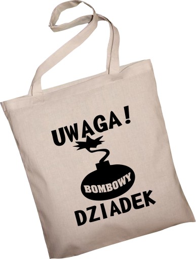 EKO BAVLNA TAŠKA NA RAMENO NÁKUPNÝ DARČEK KU DŇU STARÝCH RODIČOV 250