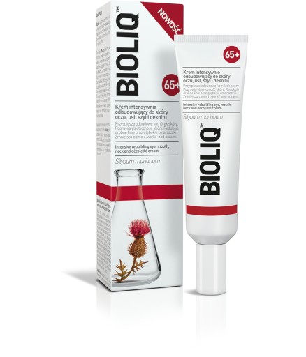 Regeneračný krém Bioliq 65+ na pokožku očí a pier