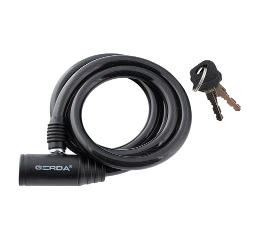 Zámok na bicykel GERDA FLEX 1000/8K Univerzálny