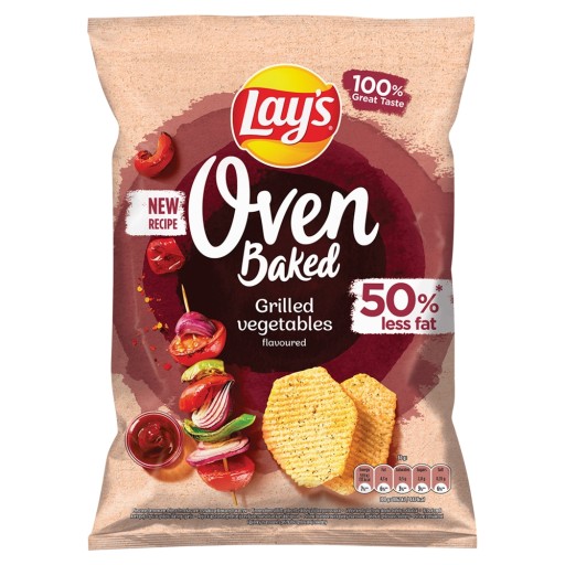 Lay's Oven Baked Lays grilovaná zelenina 3x 110g