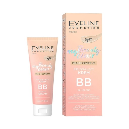 Eveline My Beauty Elixir Peach Cover BB Cream 01