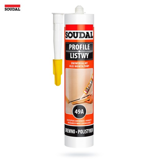 Univerzálne montážne lepidlo 280ml 49A SOUDAL