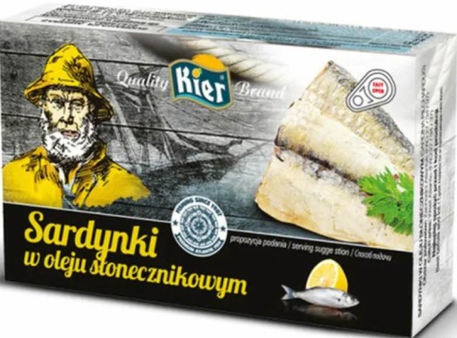 2 x sardinky v rastlinnom oleji 120g srdiečka