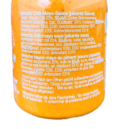 Chili Mayoo Sriracha Chilli omáčka 200ml THAJSKO