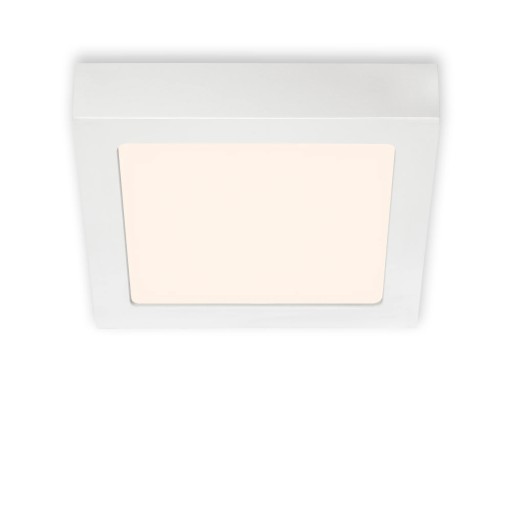 STROPOVÝ ZÁKLAD - PRIVRCHOVÁ MONTÁŽ - BIELA - LED 12W - TEPLÁ
