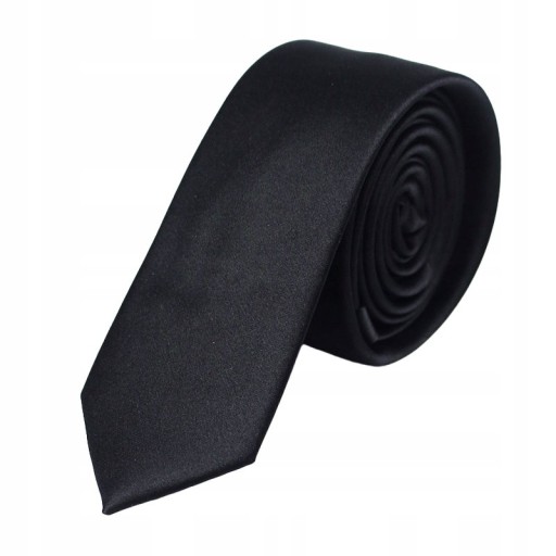 TIE Pánsky štíhly sleď, ČIERNA