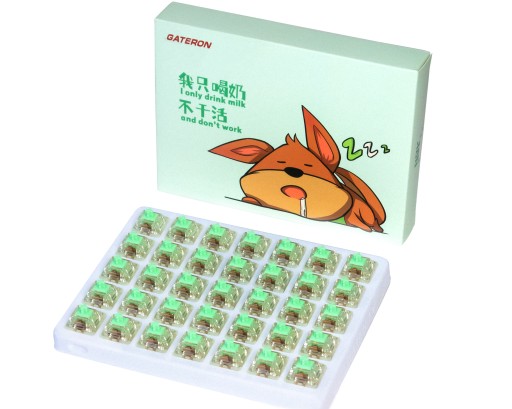 Predmazaný spínač Gateron Baby Kengaroo - 1 ks.