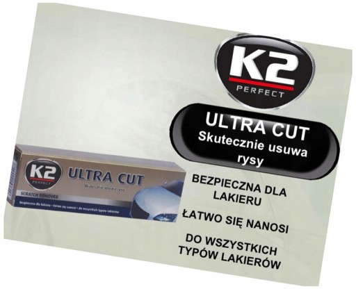K2 ULTRA CUT PRE EFEKTÍVNE ODSTRAŇOVANIE ŠKRABINCOV 100g 951