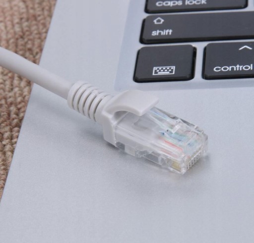 RJ45 INTERNETOVÝ LAN KÁBEL, SKÚTENÝ PÁR, 20M