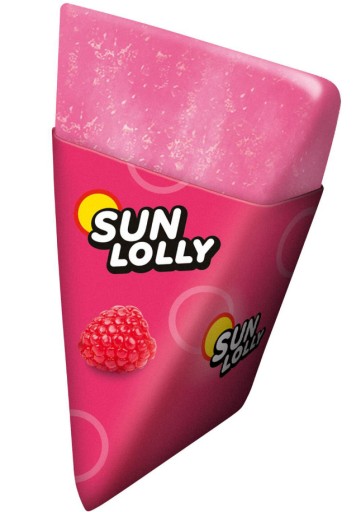 Sun Lolly Water Malinová zmrzlina na mrazenie 8 ks 520g