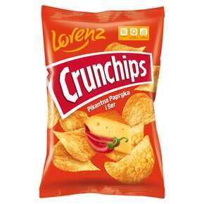 CRUUNCHIPS PIKANTNÁ PAPRIKA A SYR 140G