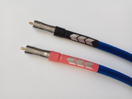 RCA audio reproduktory zmršťovacie návleky, 4 ks