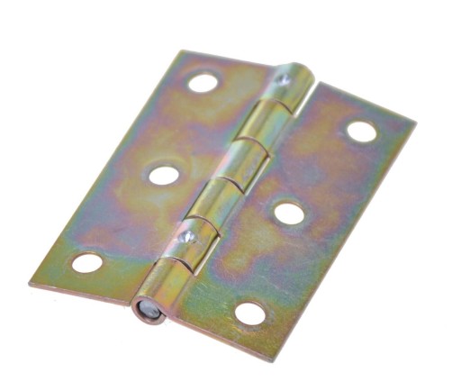 Pletený pánt 60 x 42mm, pozinkovaný zlato, 20 ks