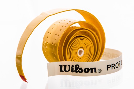 Tenisová lepiaca omotávka Wilson Overgrip - farba: žltá