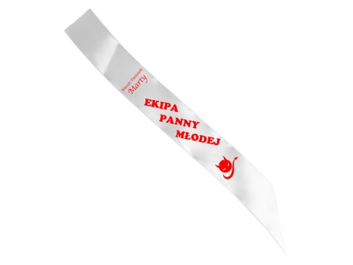 Prispôsobená menná šerpa na hen party