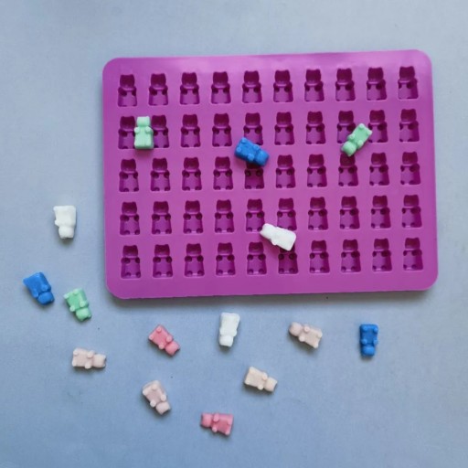SILIKÓNOVÁ FORMOVAČKA MEDVEĎOV ČOKOLÁDY PRRALÍNY ŽELÉ MEDVÍDKY MEDVÍDKY 391