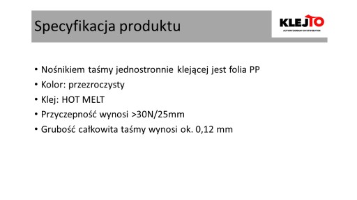 Obojstranná lepiaca fóliová páska 10/5m FORCEFOIL