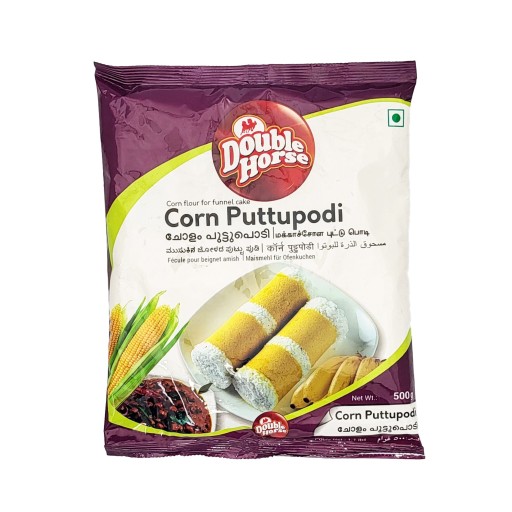 Corn Puttu Podi miska Double Horse 500g