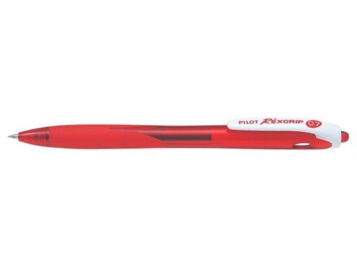 Automatické guľôčkové pero PILOT Rexgrip, červené