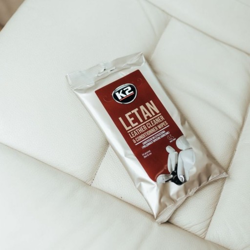 Utierky K2 LETAN Wipes na kožené čalúnenie