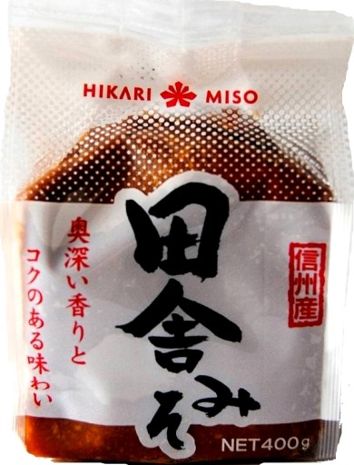 Japonská pasta Shiro Miso tmavá Hikari 400g
