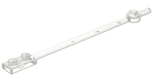 LEGO 99784 ROD 12L priehľadná NOVINKA (1g)