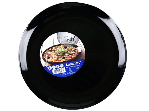Tanier na pizzu 32 cm čierny FRIEND'S LUMINARC