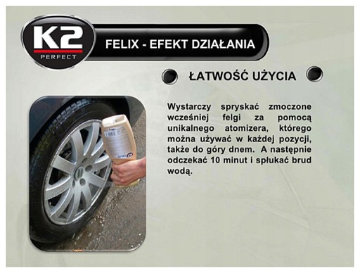 B7Y91 K2 FELIX RIMS TEKUTINY UMÝVA RÁFKY A NÁBOJE HIT FV K167M