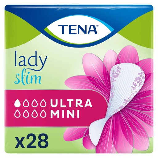 TENA Lady Slim Ultra Mini urologické vložky pre ženy na moč 28 ks.