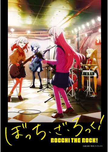 Plagát anime Manga Bocchi the Rock! BTR_009 A3