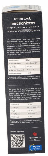 POLYPROPYLÉNOVÝ VODNÝ FILTER ECO DAFI 25 MICRON