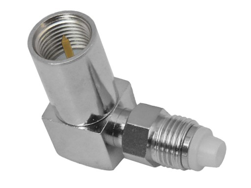 Uhlový RF adaptér FME/wt-FME/gn HQ 50Ohm