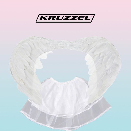 Súprava kostýmov Angel Wings for Betlehem Biele anjelské krídla pre deti
