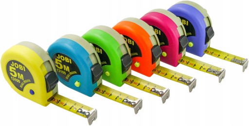 JOBI ROLLING MEASURE 5M x 19MM MERACIA PÁSKA MERACIA PÁSKA
