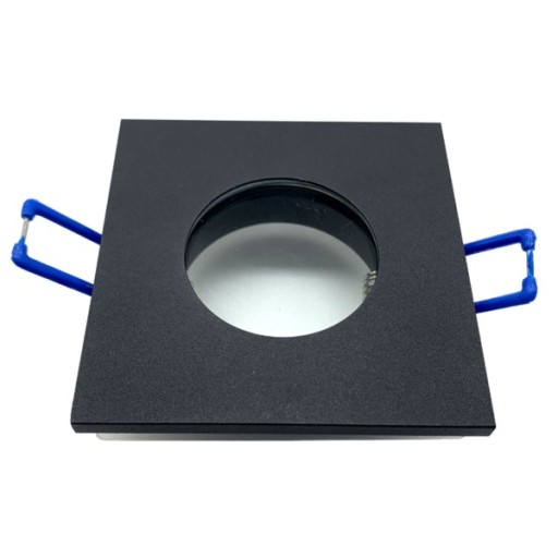 HALOGÉNové podhľadové svietidlo Square BLACK pre LED IP65