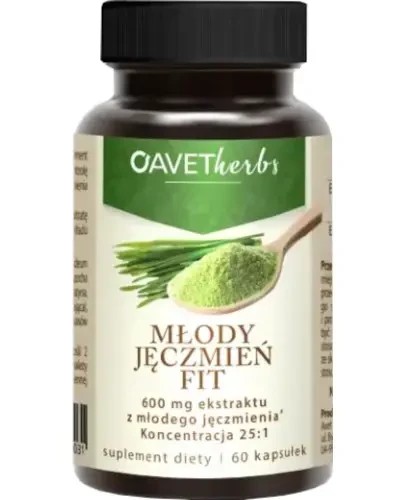 Avet Herbs mladý fit jačmeň 60 kapsúl