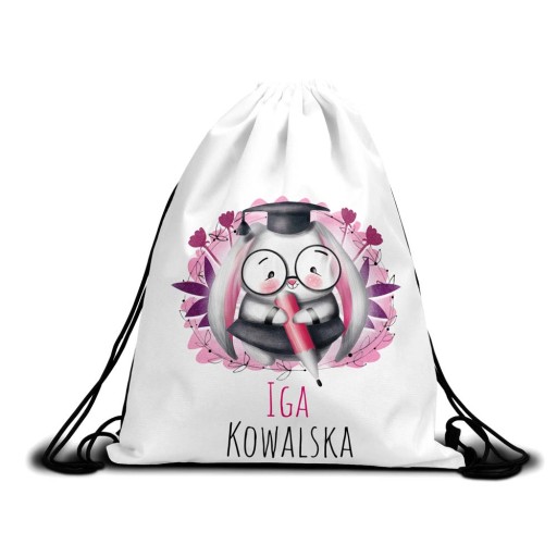 Taška na batoh do škôlky na topánky Meno BUNNY