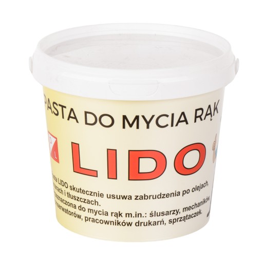 LIDO PASTA NA UMÝVANIE RÚK 1l ÚČINNÁ NA TUKY, OLEJ