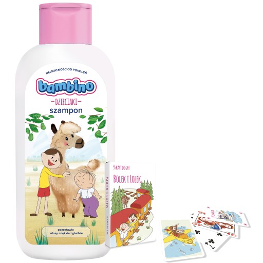 BAMBINO Šampón pre deti BL Alpaca 400ml+ zdarma