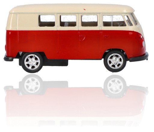 HRAČKY PRE DETI KOVOVÝ VOLKSWAGEN T1 MINI BUS