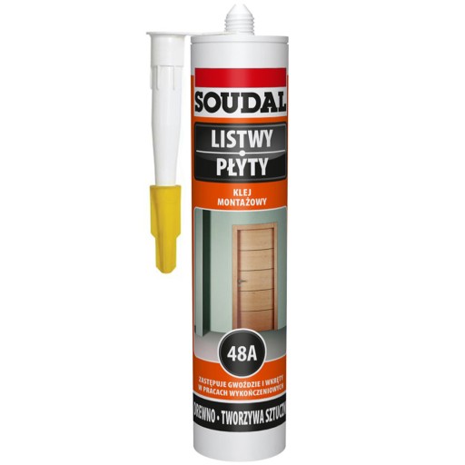 MONTÁŽNE LEPIDLO 48A PRUHY SOUDAL BOARD 280 ml