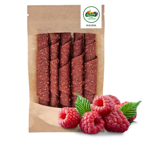 Malinové ovocné rolky 50 g
