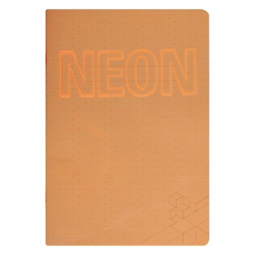KIN NEON NOTEBOOK PP A5 42 STRÁN 80 G. MIEŠKA MIX